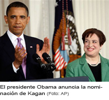 Obama y Kagan